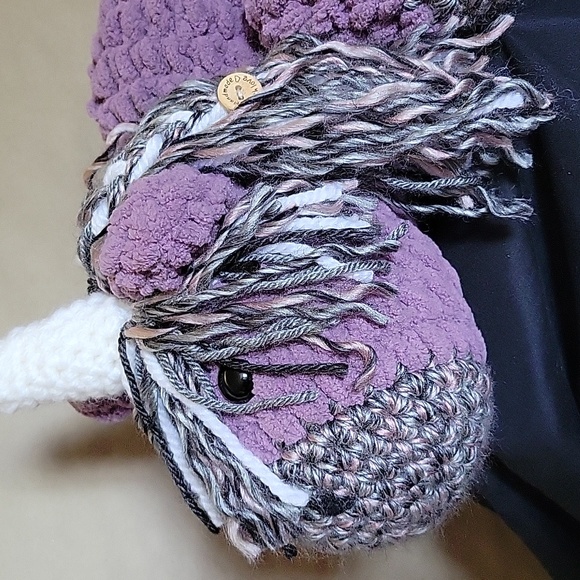 Handmade unicorn plush - Picture 3 of 4